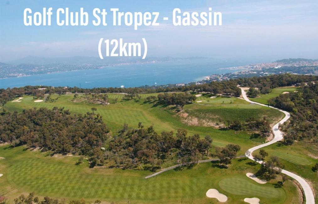 Charmant Appartement Village Restanques De Saint Tropez グリモー エクステリア 写真